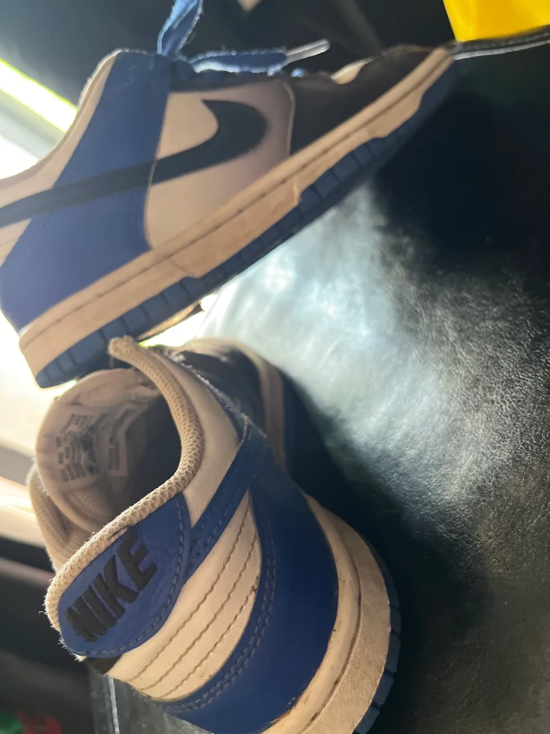 Nike Dunk Low Sneakers - Blue, Black, White image indicator(3)