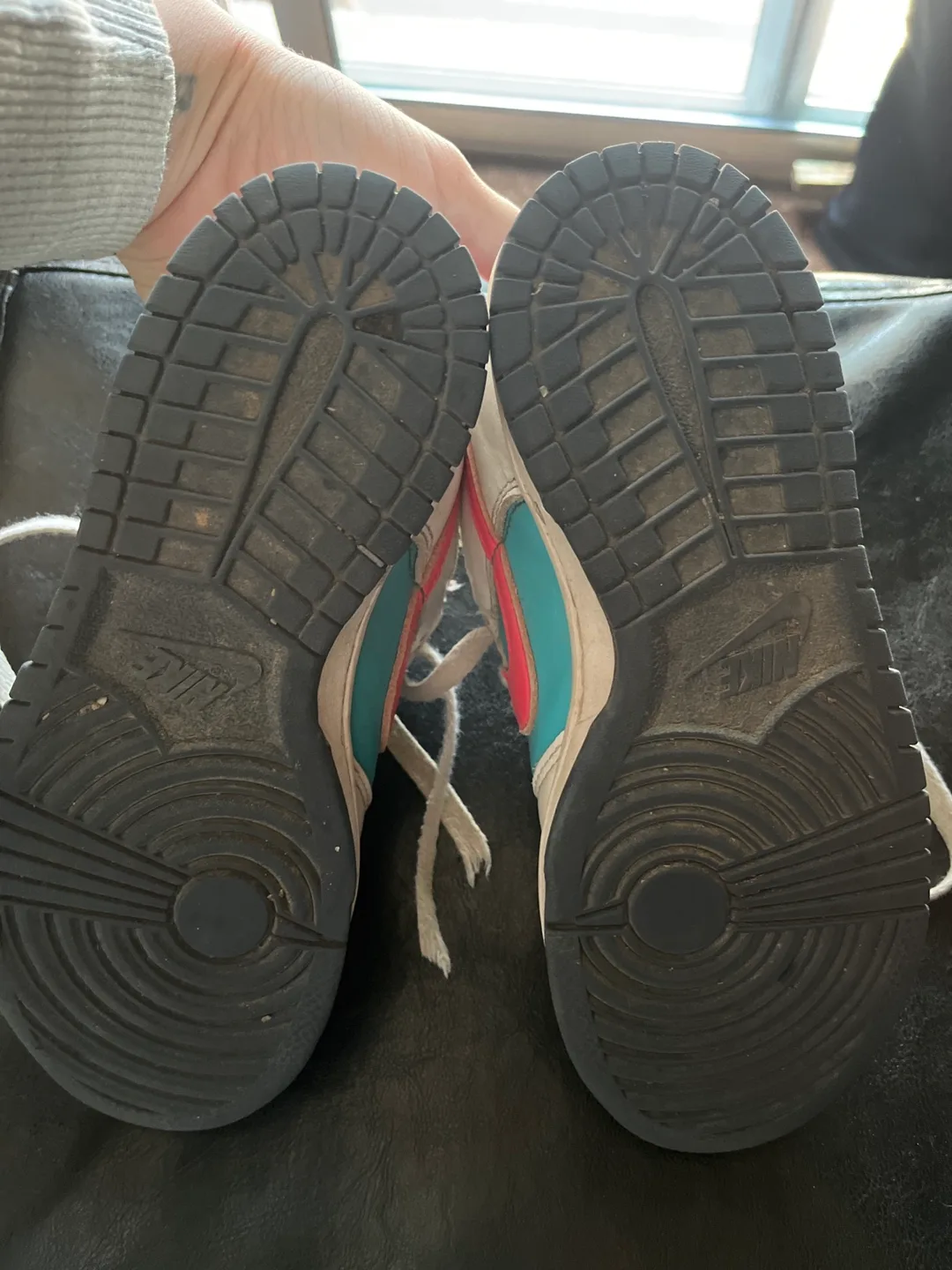 Nike Dunk Low Teal/Pink Sneakers image indicator(4)