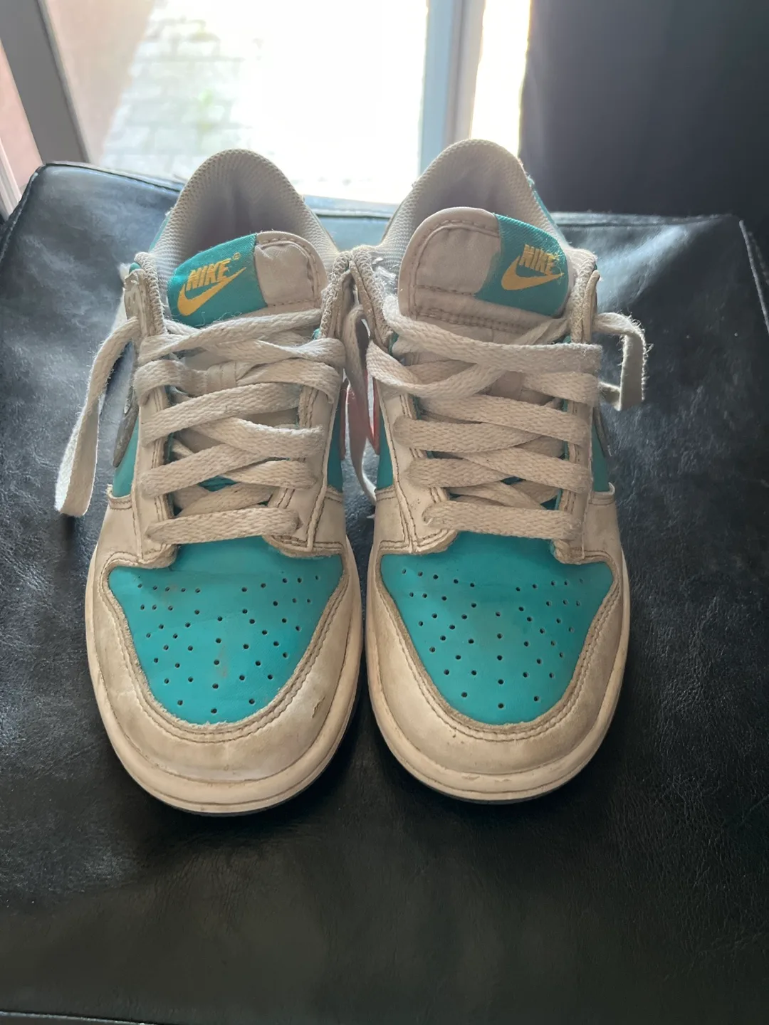 Nike Dunk Low Teal/Pink Sneakers image indicator(2)