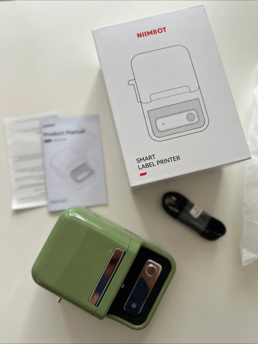 NiiMbot B21S Smart Label Printer - Green 💚 image indicator(3)