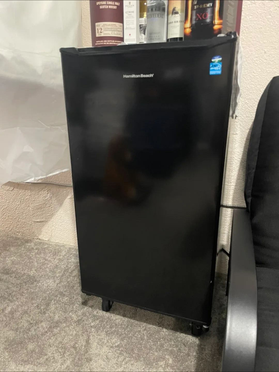 Hamilton Beach Black Mini Fridge thumbnail
