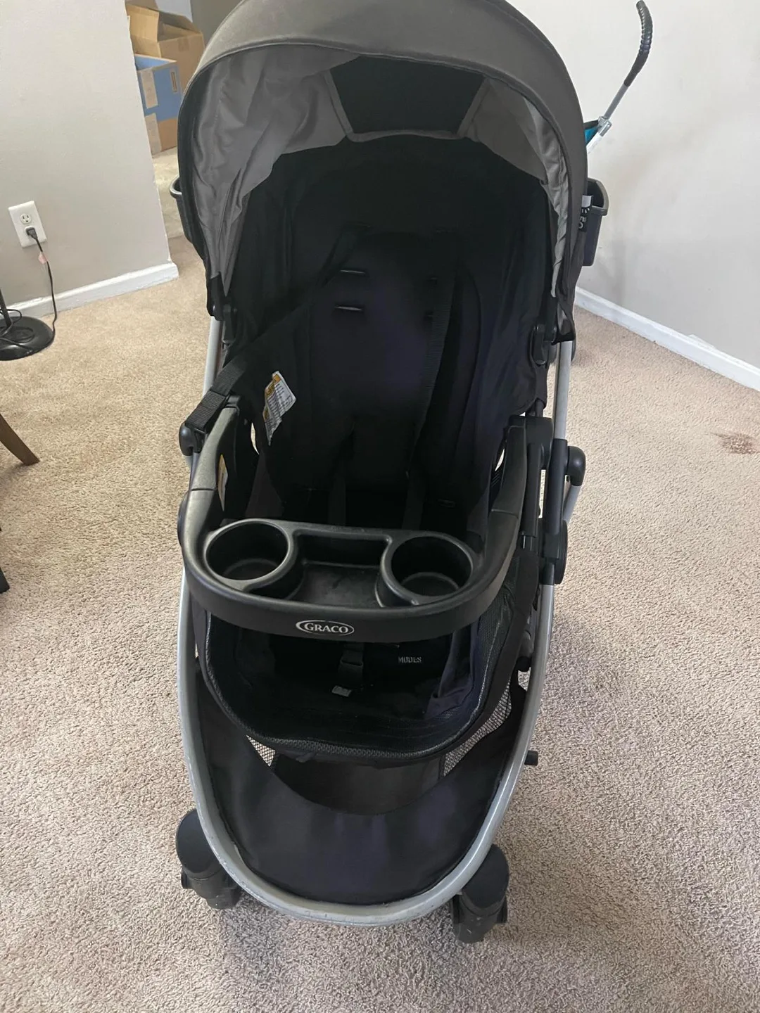 Graco Modes Pramette Stroller - Black/Gray thumbnail