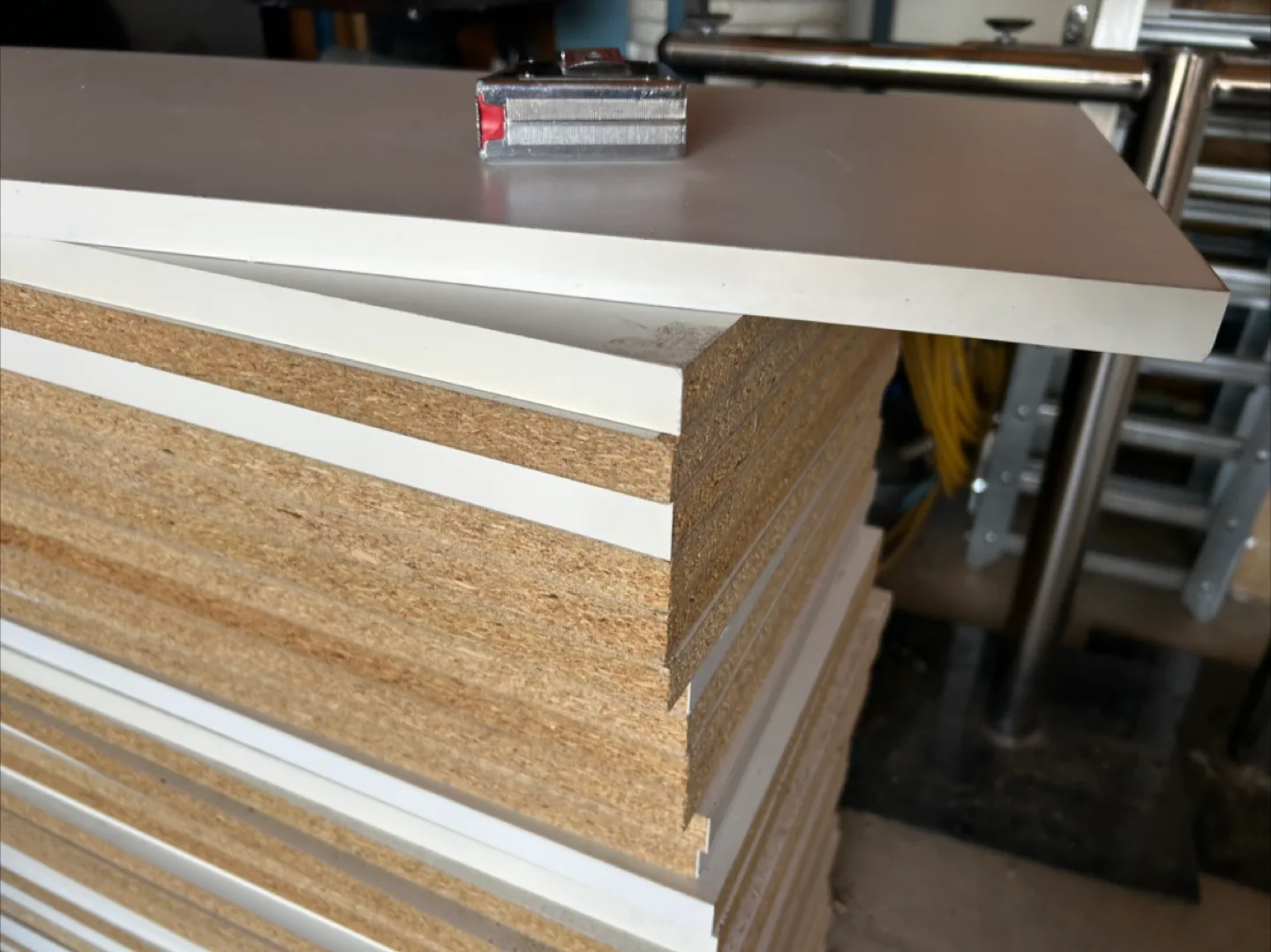 White shelving 11 3/4” x 34 3/4” $1.00 each thumbnail