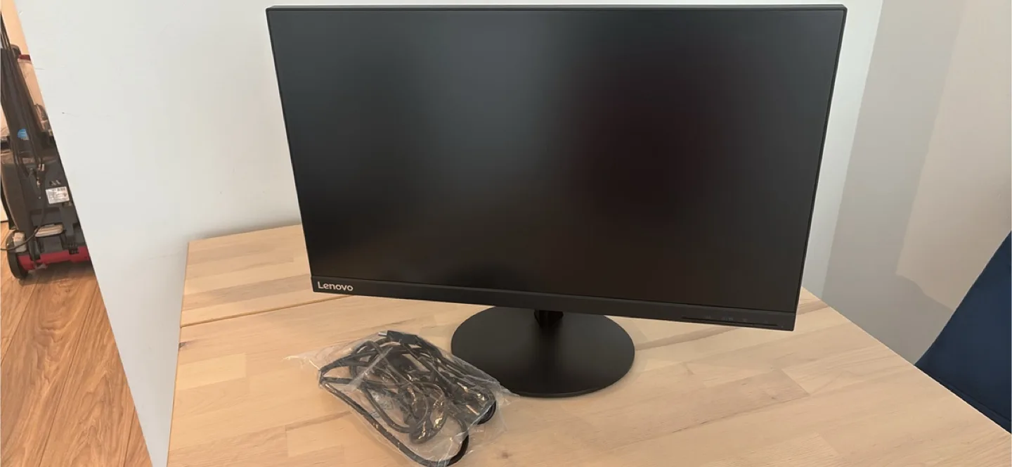 Lenovo 24 Inch QHD 1440p 75hz Computer Monitor thumbnail