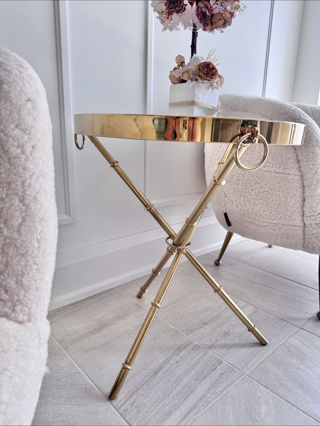 Gold Accent Table - photo 3