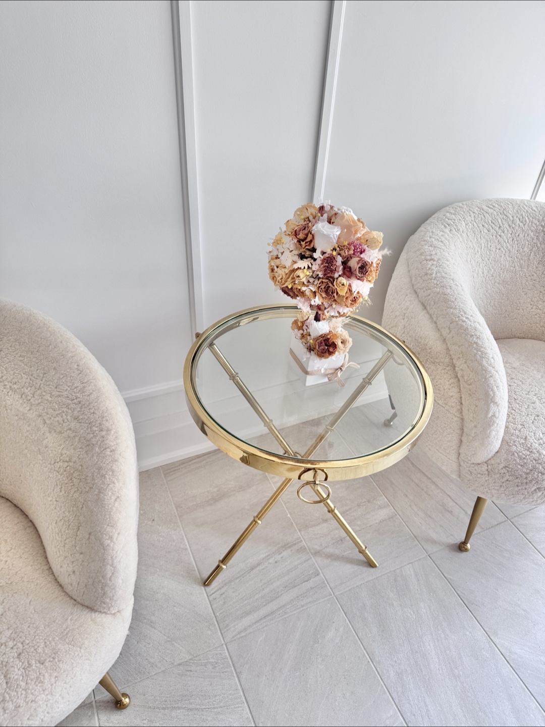 Gold Accent Table