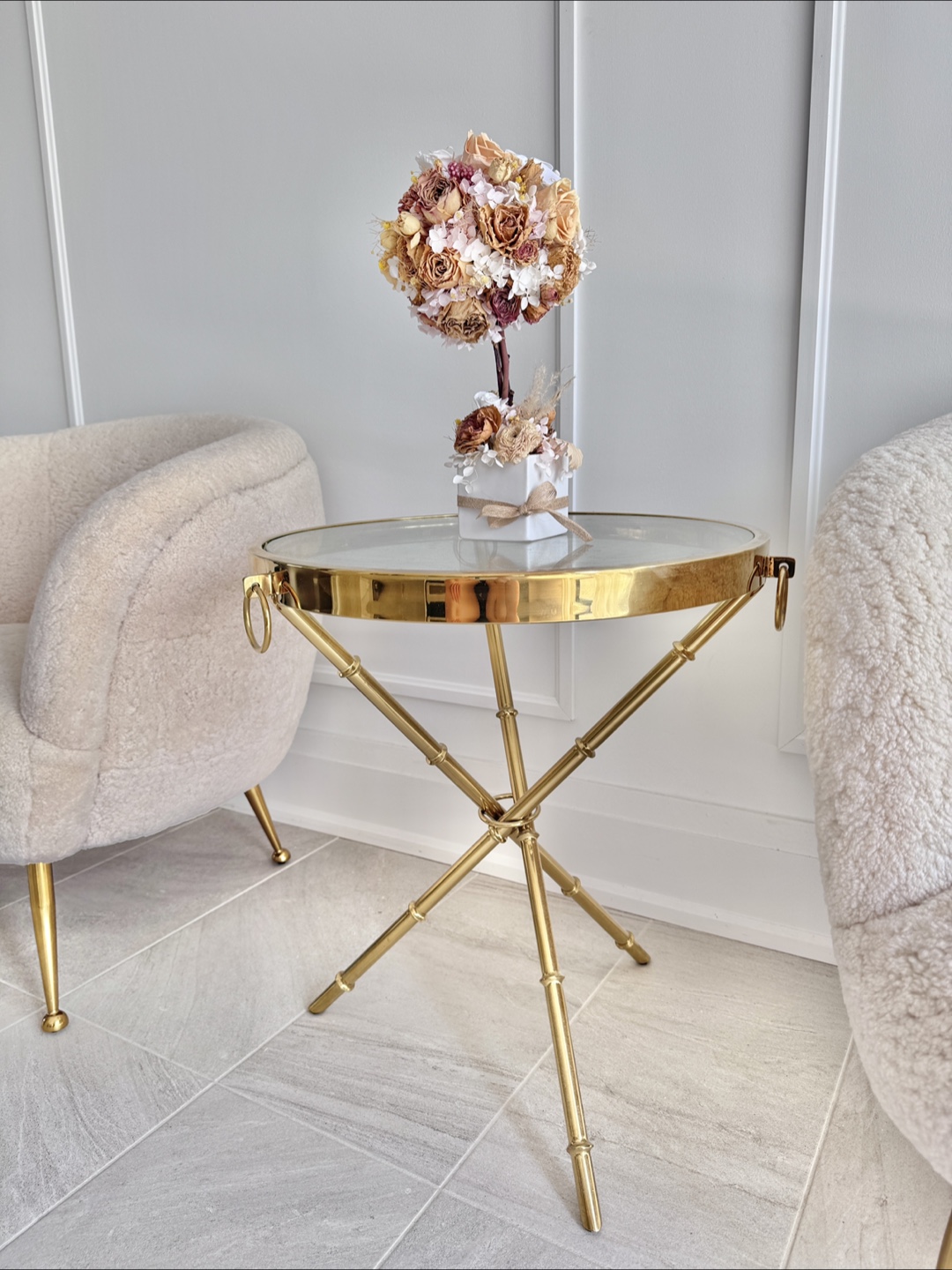 Gold Accent Table - photo 2