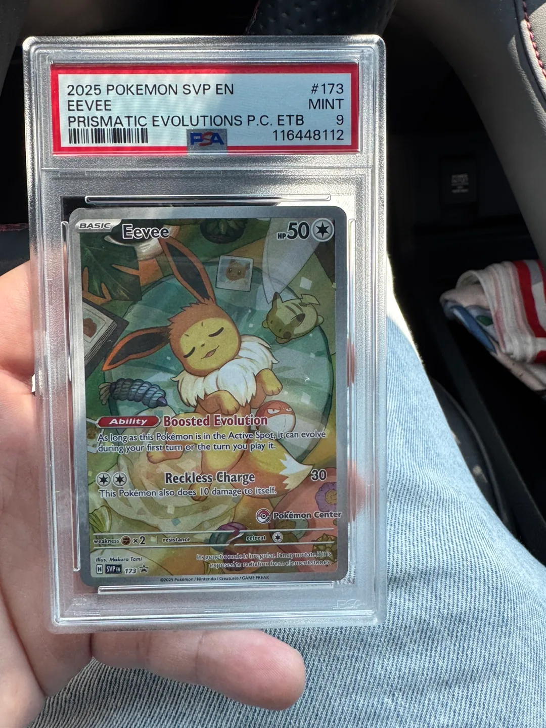 Mint Eevee 2025 Pokemon SVP EN #173 thumbnail