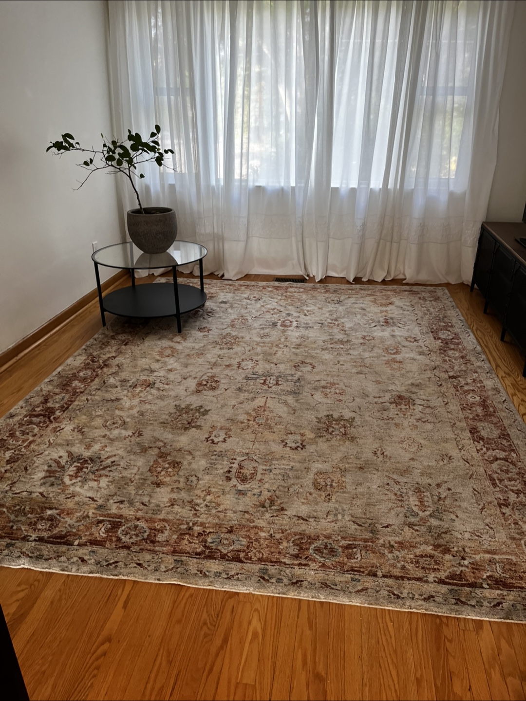 Large floor rug