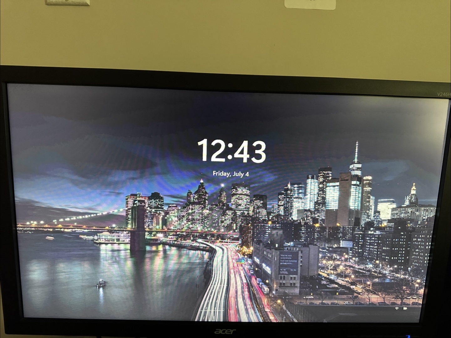 Acer V246HQL Monitor