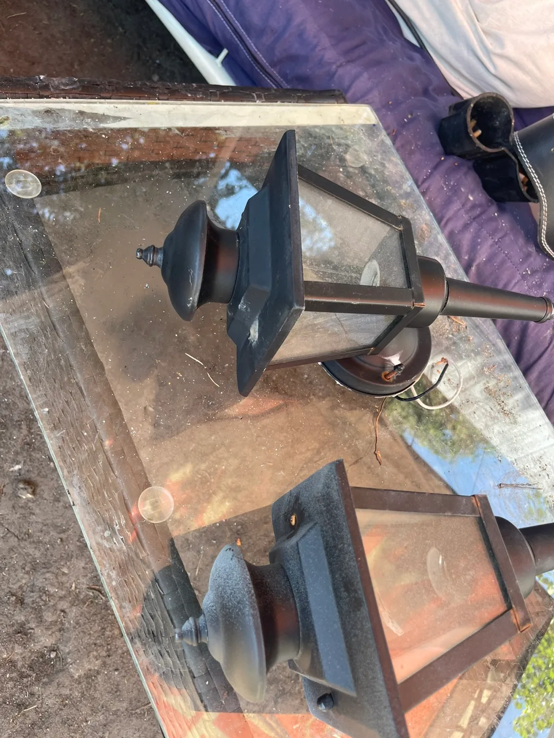 Outdoor Wall Mount Lanterns - Pair image indicator(2)