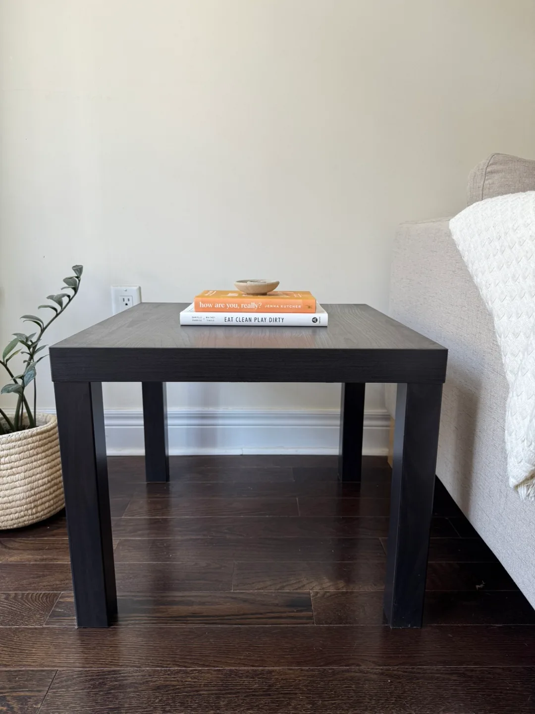 IKEA Lack Side Table (Black-Brown) thumbnail