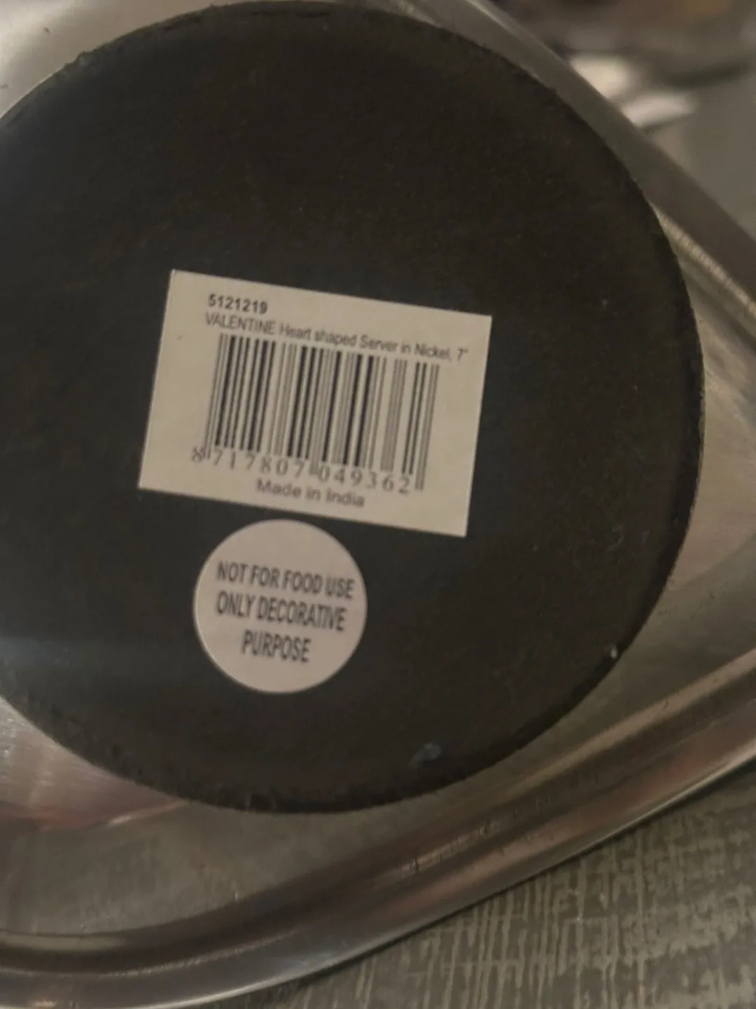 Heart-Shaped Silver Candy Dish image indicator(6)