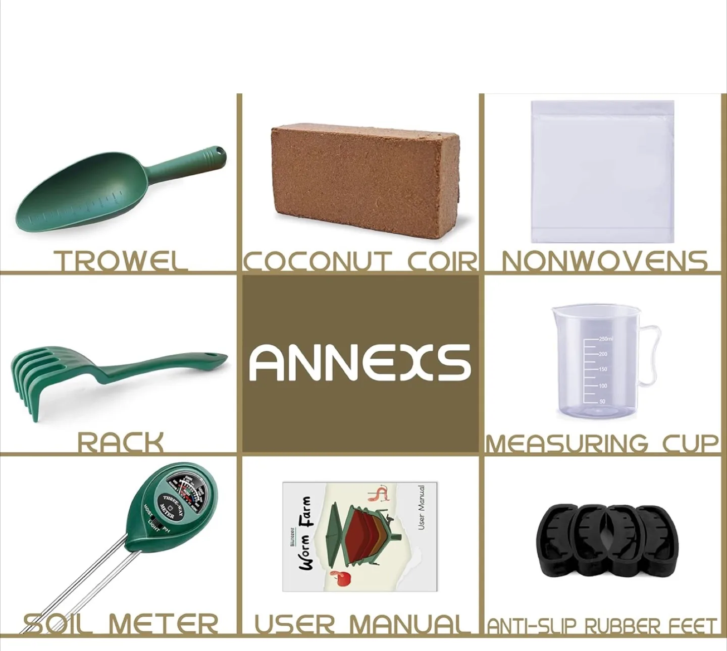 Worm Farm 5-Tray Composter - Gold image indicator(7)