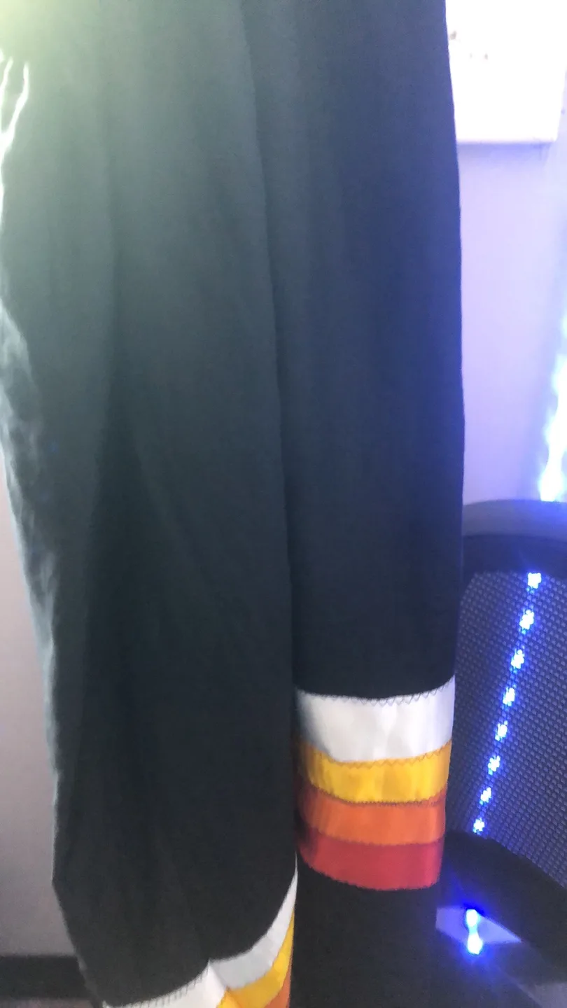 Ribbon Skirt - Black with Colourful Ribbons thumbnail