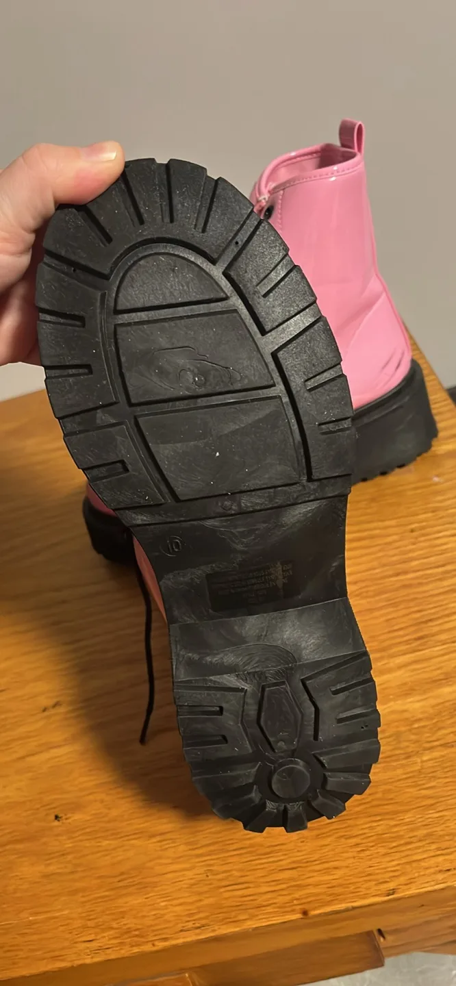 Pink Platform Boots Size 10 image indicator(3)