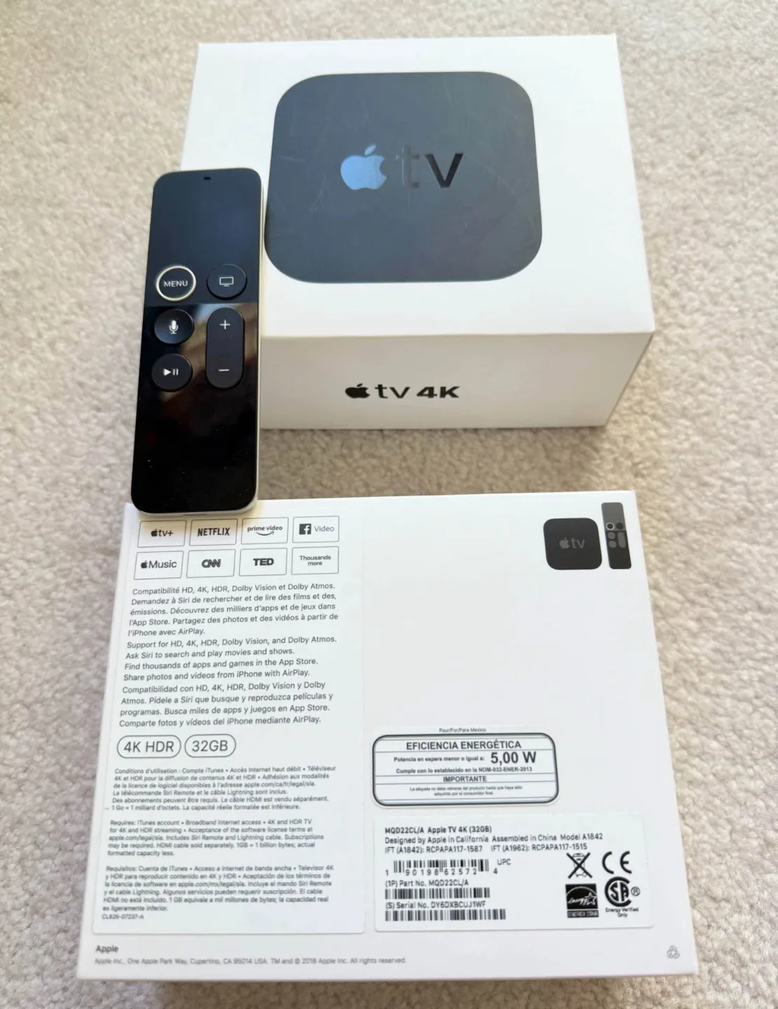 Apple TV 4K with Original Siri Remote image indicator(2)