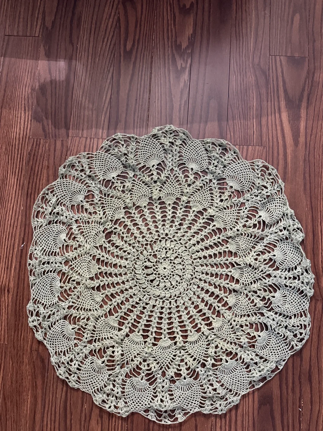 Crocheted Tablecloth or Decorative Doily image indicator(2)