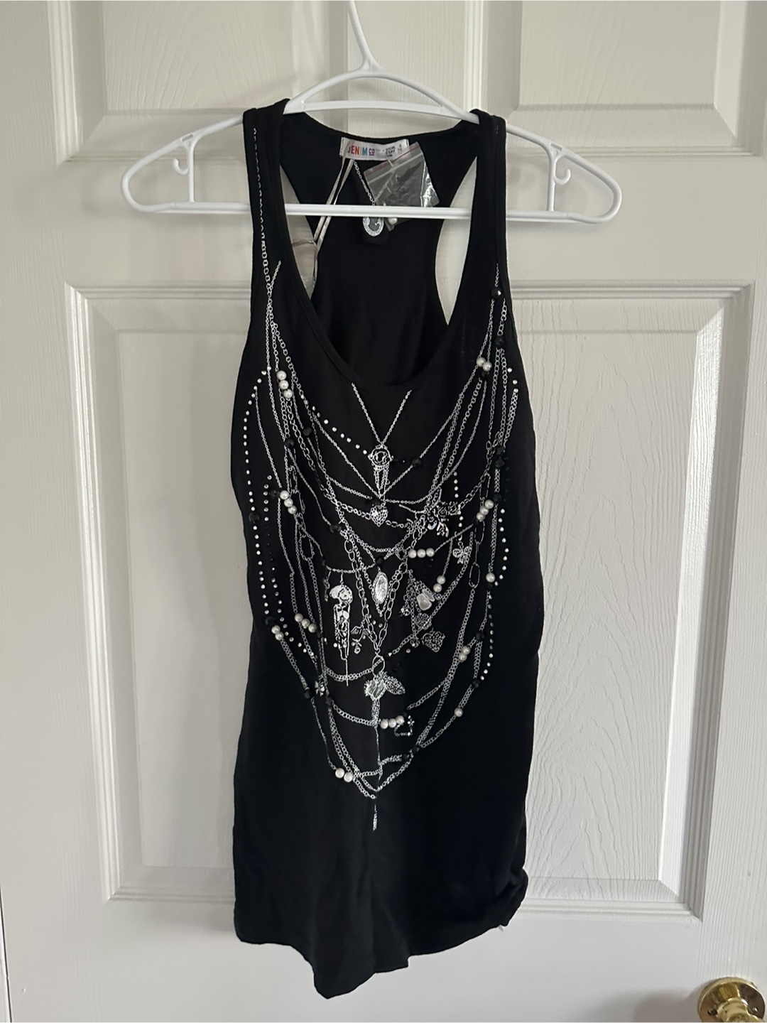 Black Tank Top - Size S