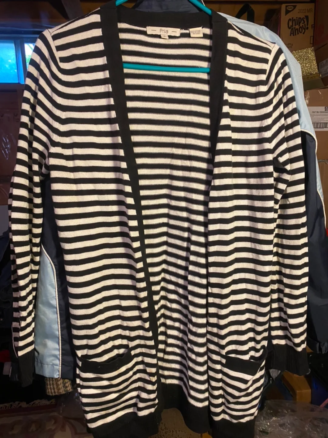 Pria Striped Cardigan - Size Small thumbnail