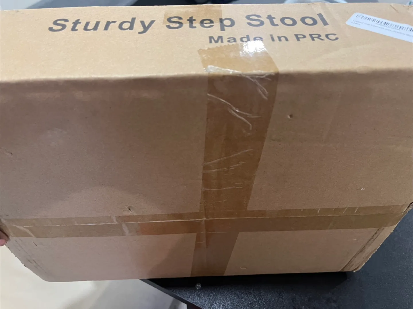 Leekpai Step Stool with Handle - Black image indicator(3)