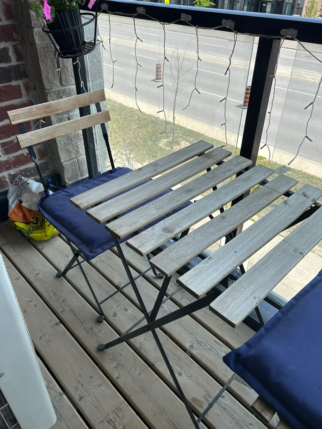Outdoor Bistro Set - Table and Two Chairs thumbnail