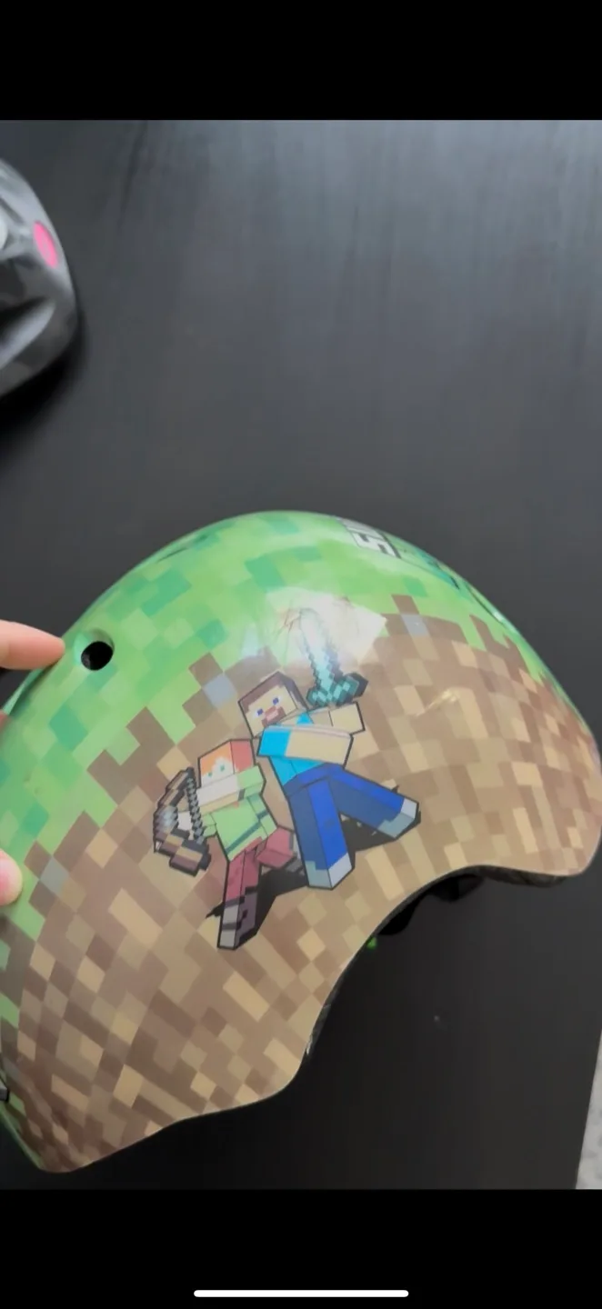 Kids' Bike Helmets - Minecraft & Galaxy thumbnail