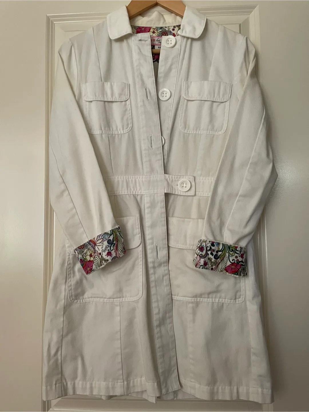 Koi White Lab Coat - Size XS thumbnail