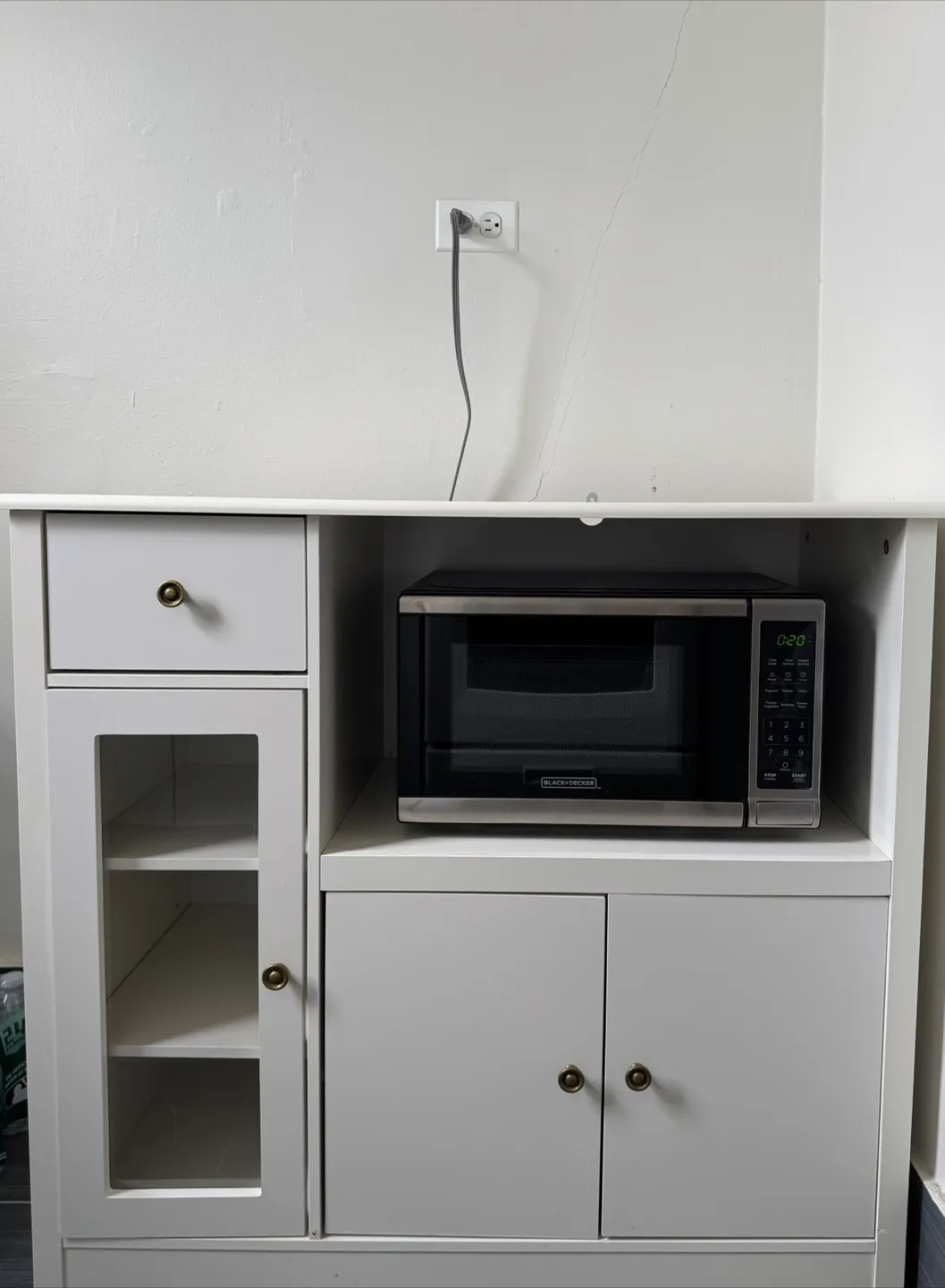 Microwave Cabinet / Kitchen Storage Cabinet thumbnail