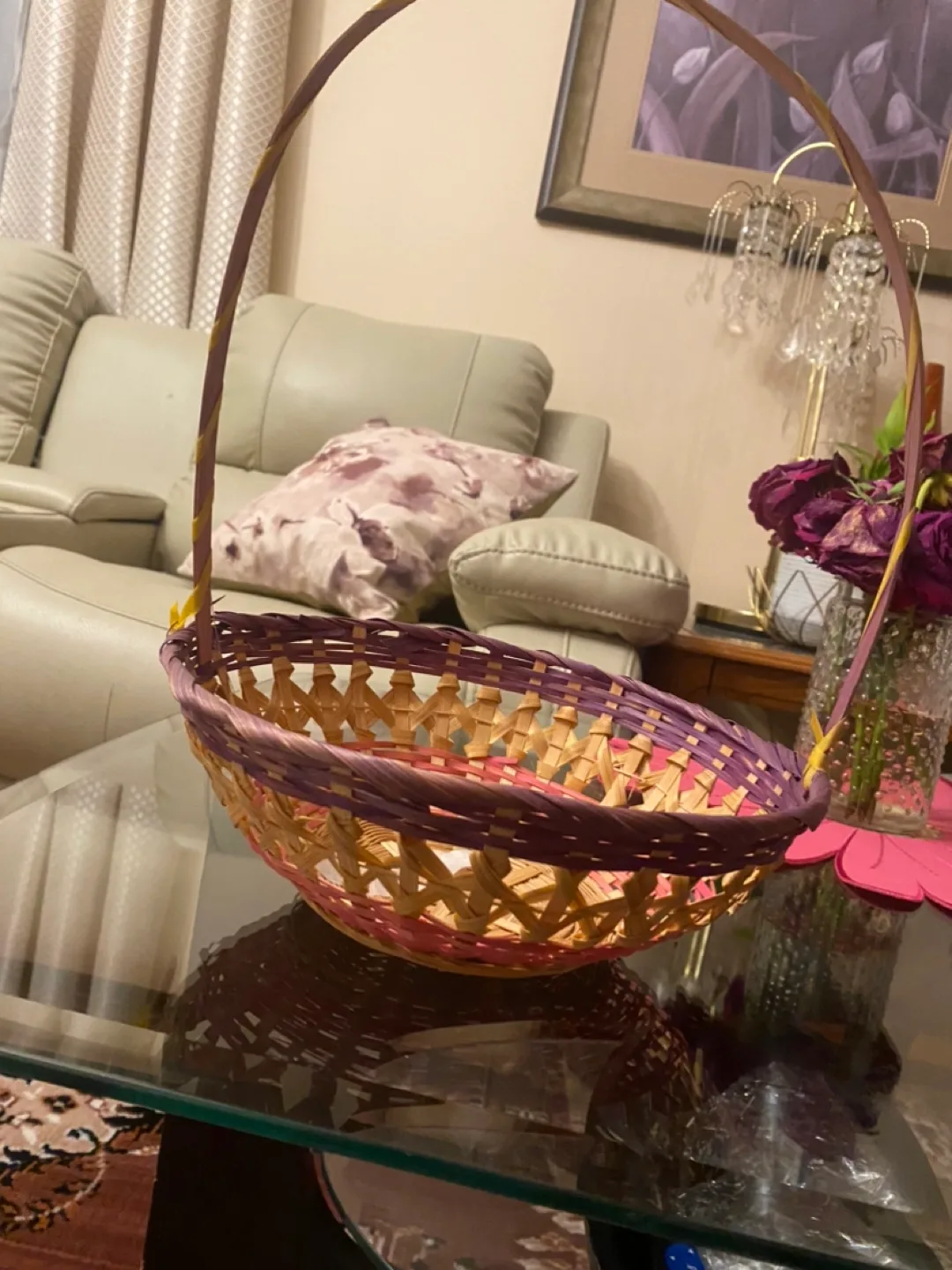 Handmade Woven Basket thumbnail
