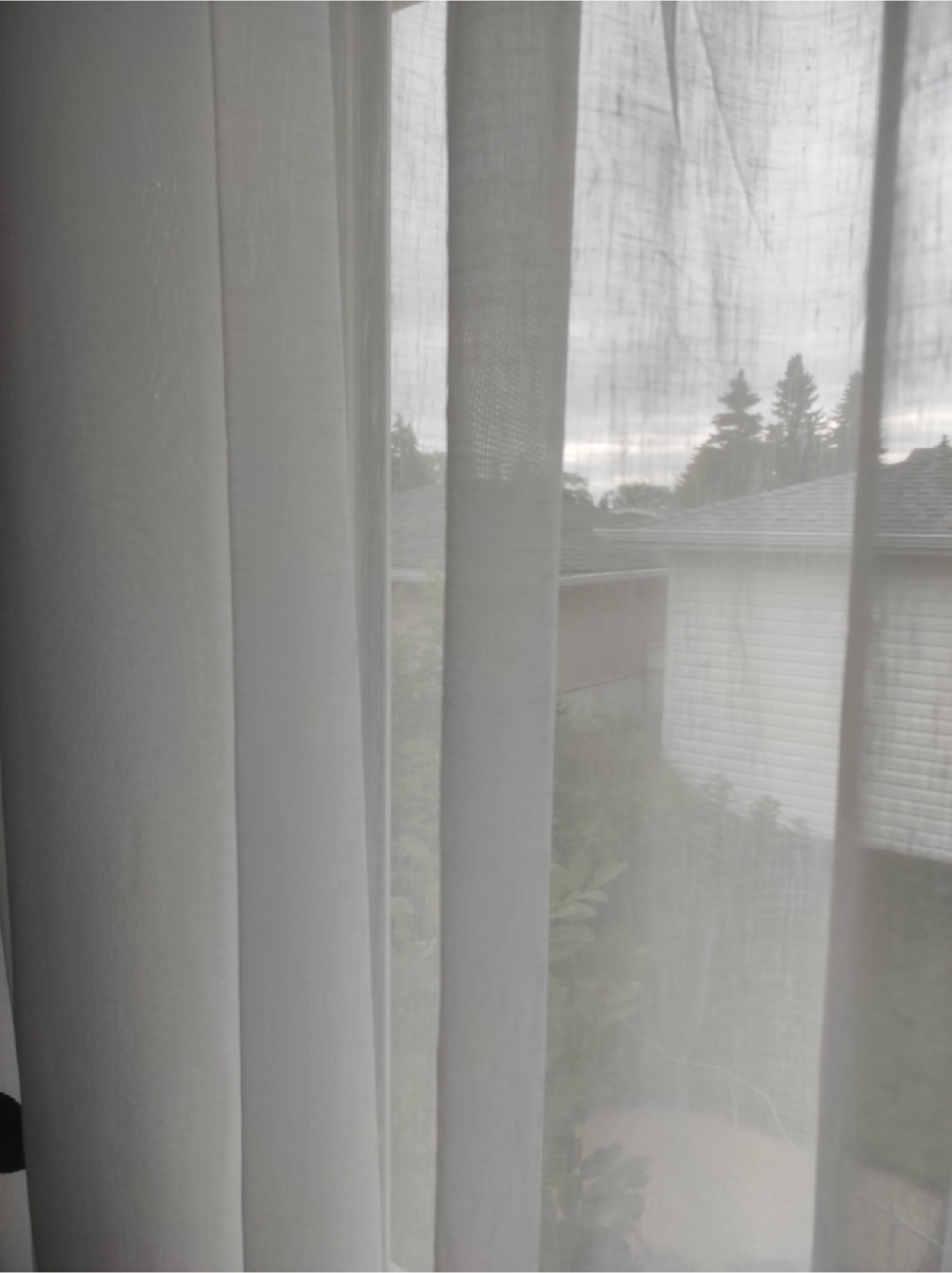 White Sheer Curtains - photo 3
