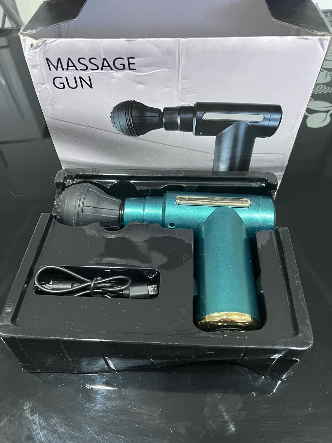 Massage Gun with USB Rechargeable image indicator(4)