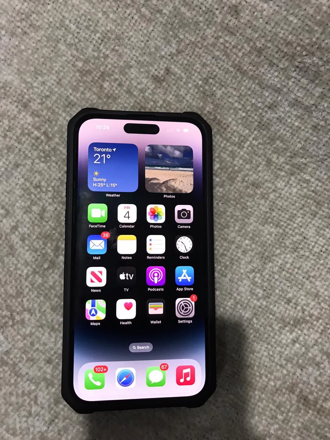 iPhone 14 Pro in Black thumbnail