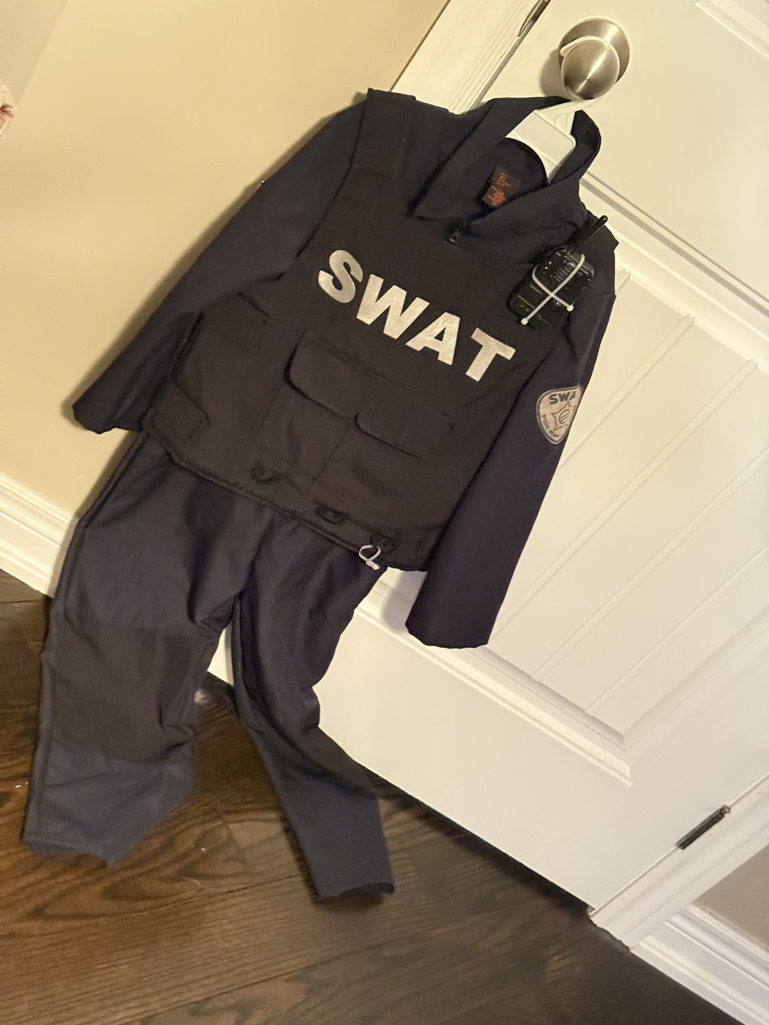 SWAT Costume size 7