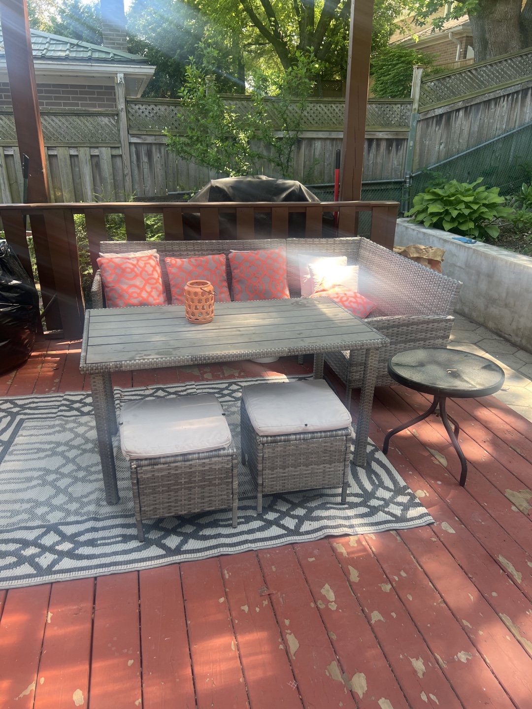 Outdoor Wicker Patio Set