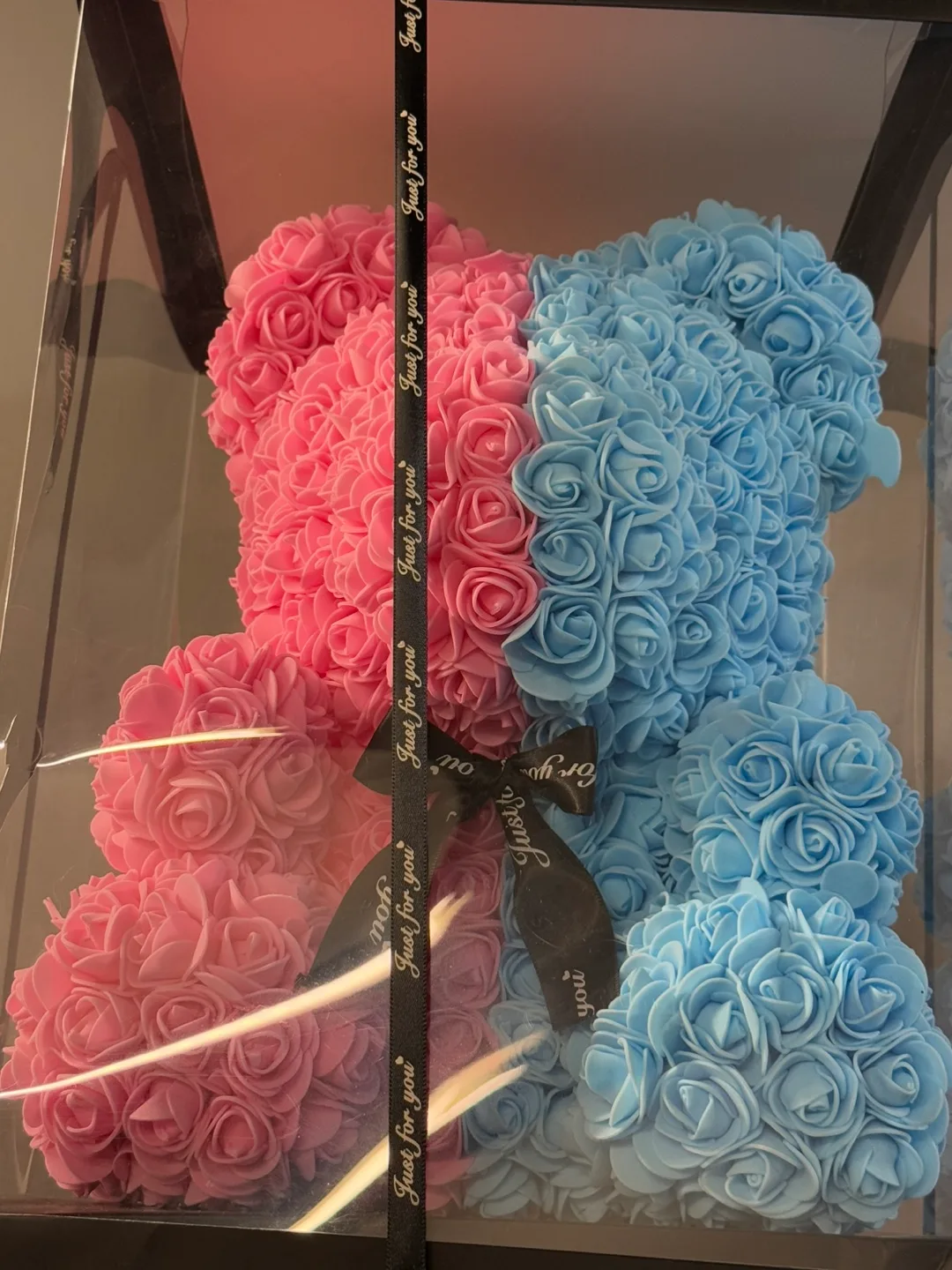 Rose Bear - Pink & Blue thumbnail
