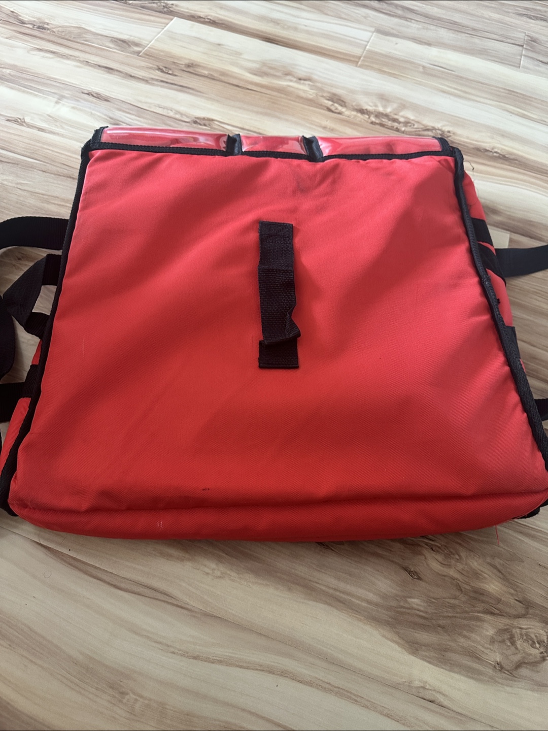 Doordash pizza Delivery Bag - Red - photo 2