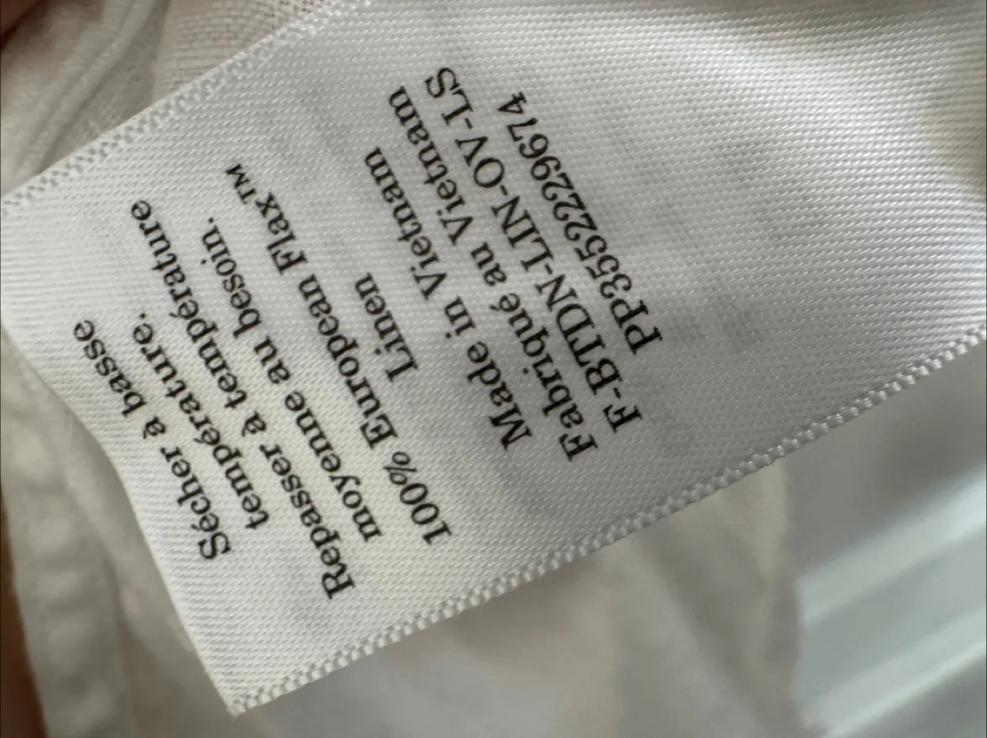 Everlane Linen Shirt - XS image indicator(5)