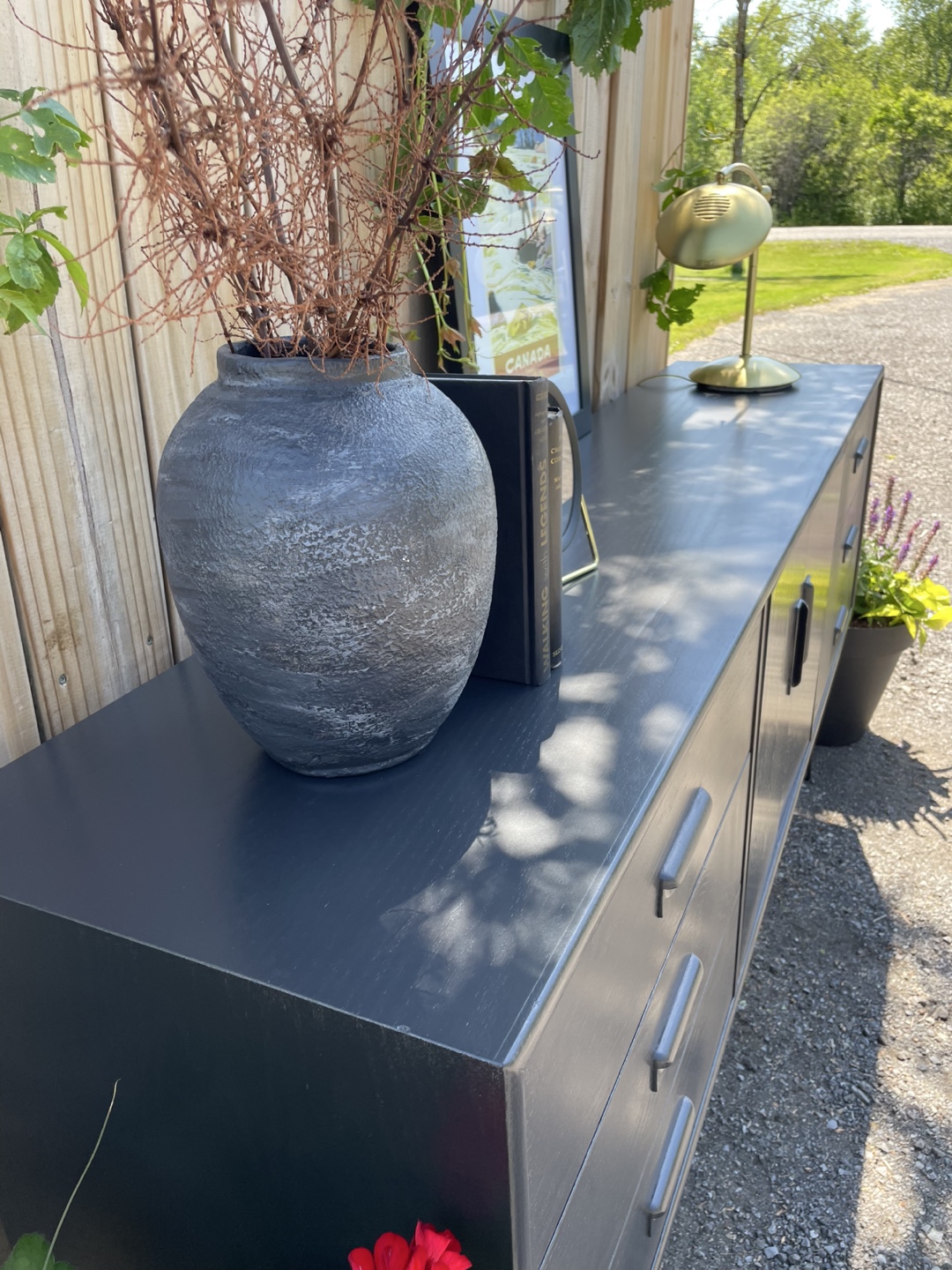 Black Dresser/Console Table/Credenza - photo 2