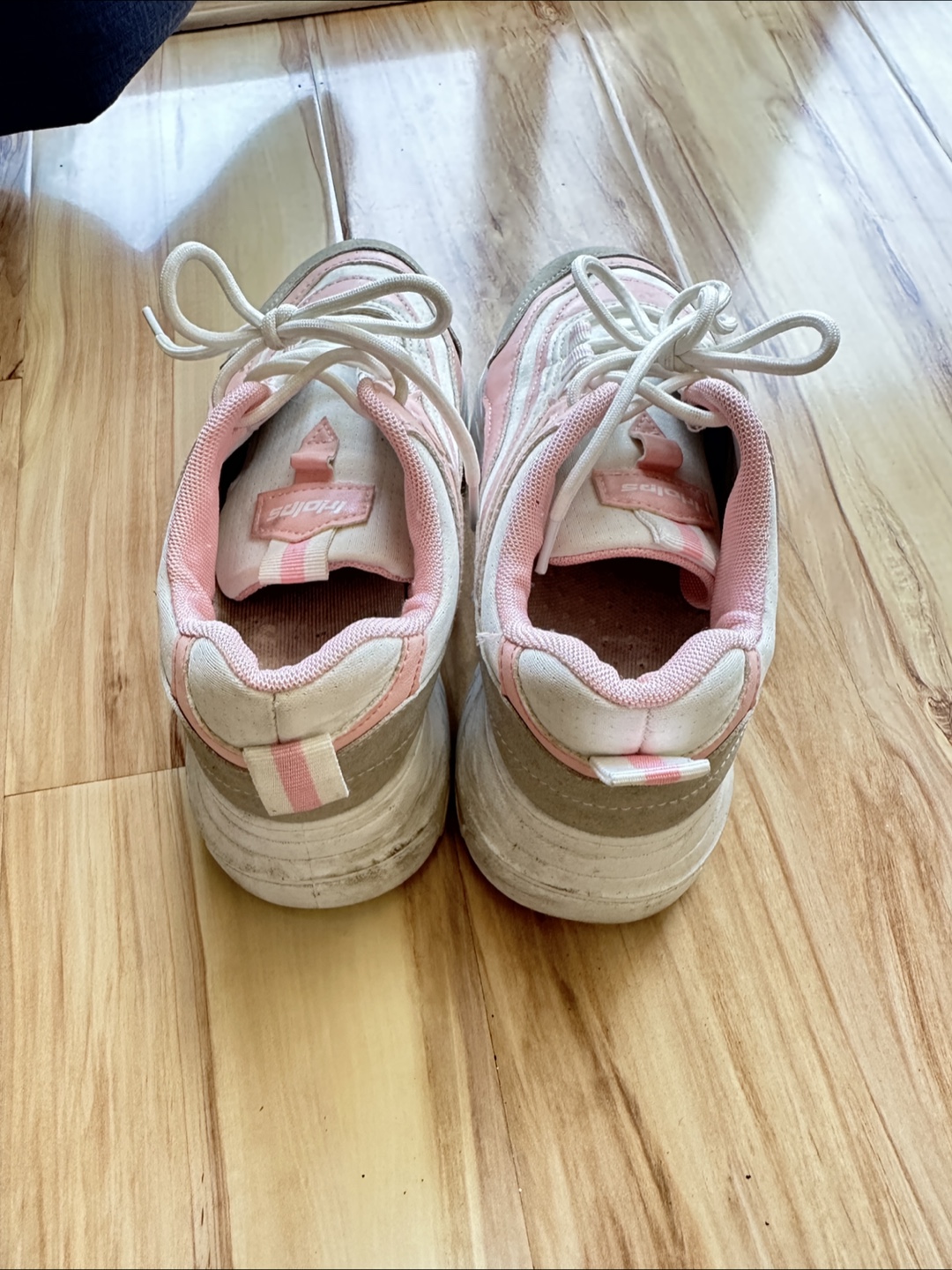 Pink & White Sneakers