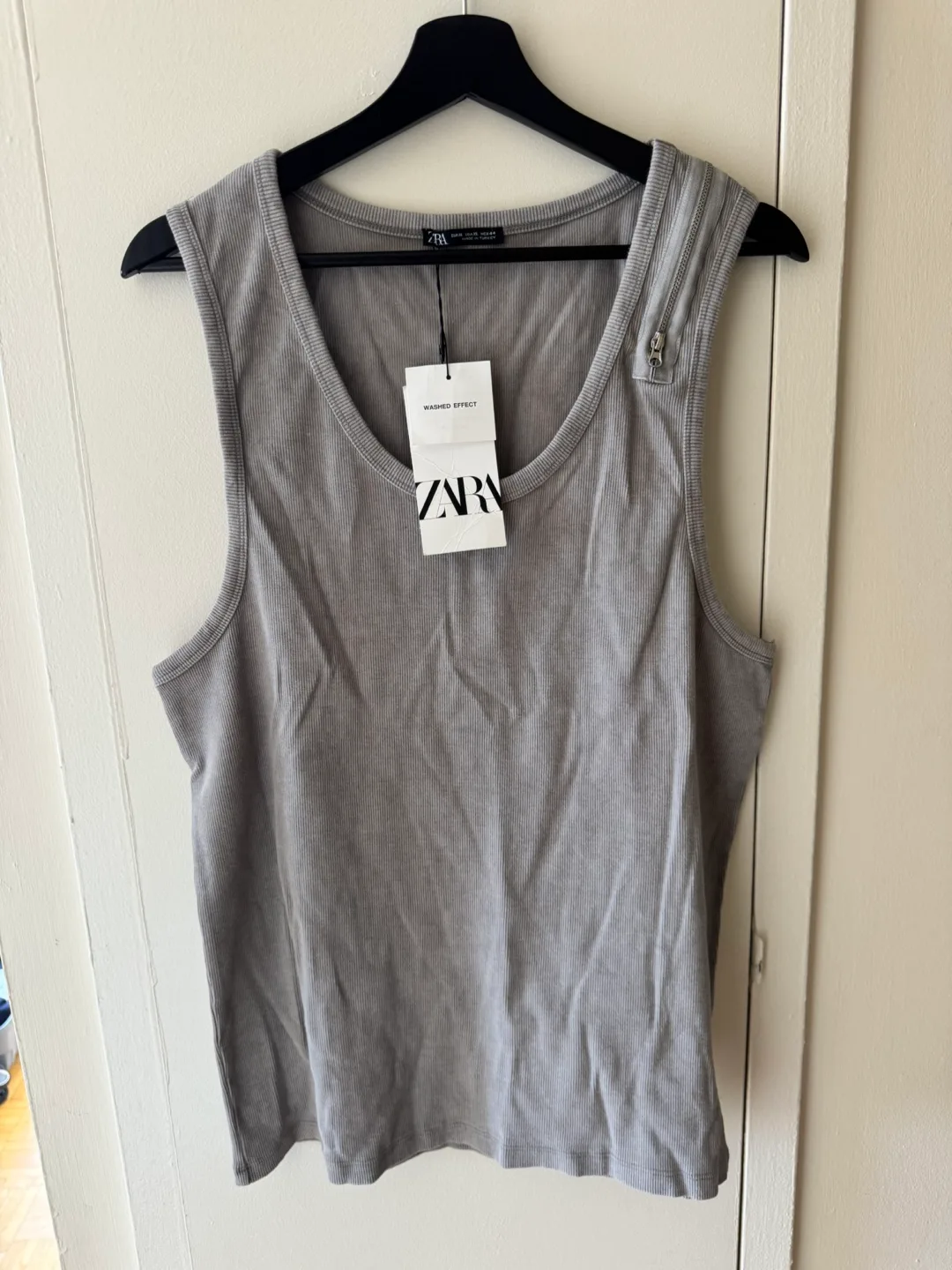 Zara Washed Effect Tank Top - XL thumbnail