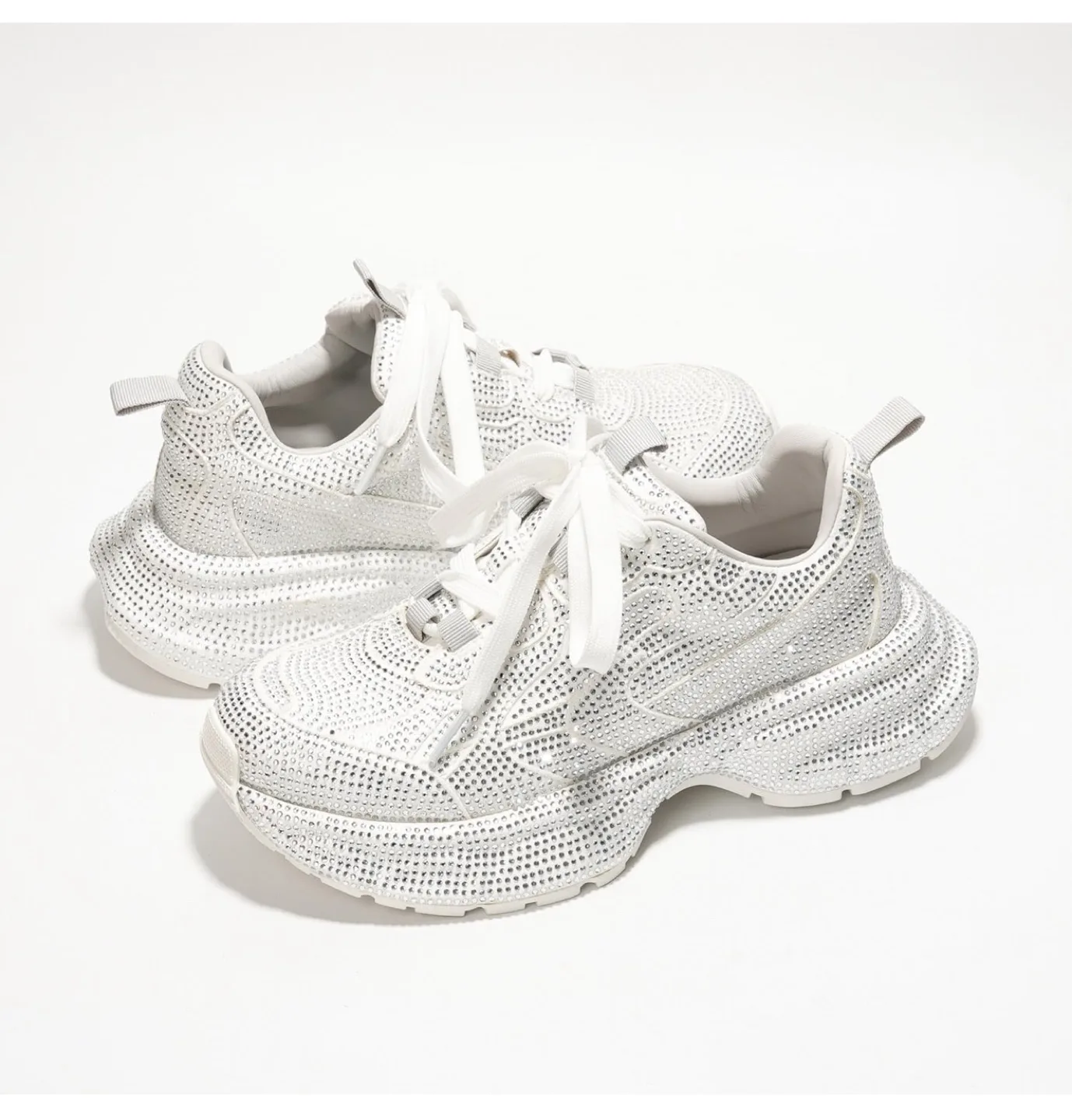 Cape Robbin Rhinestone Sneakers. Size 6 thumbnail
