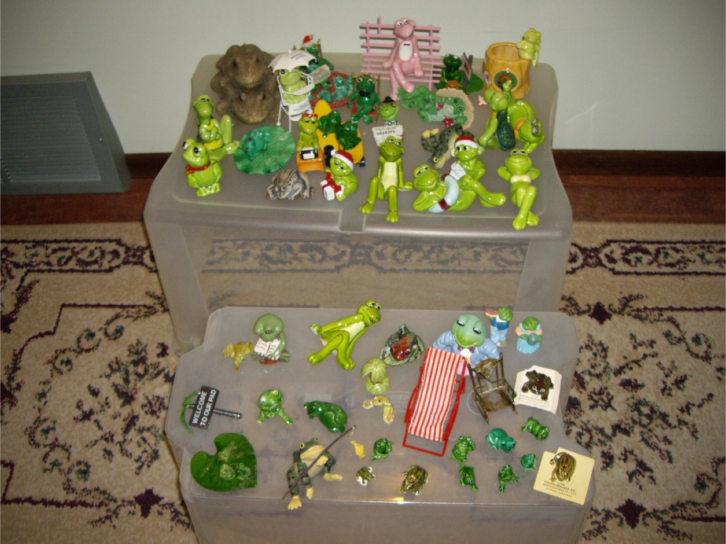 Frog Figurine Collection
