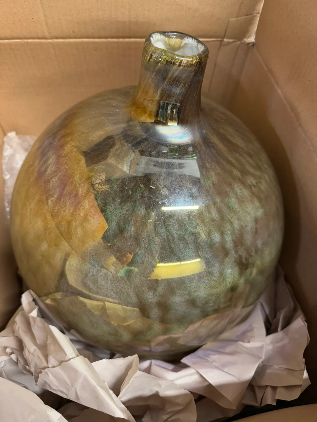 Iridescent Glass Vase thumbnail
