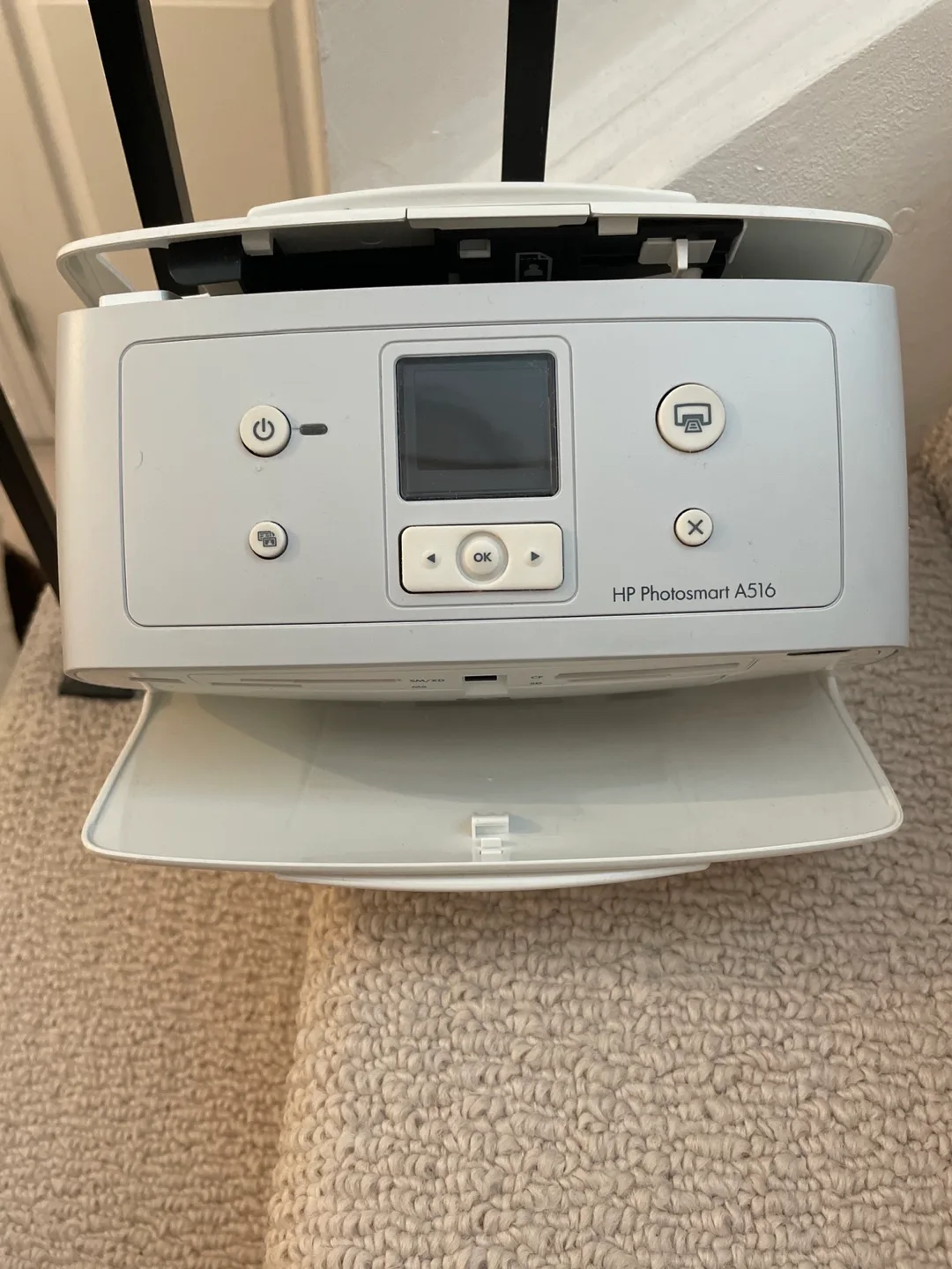 HP Photosmart A516 Compact Photo Printer image indicator(2)