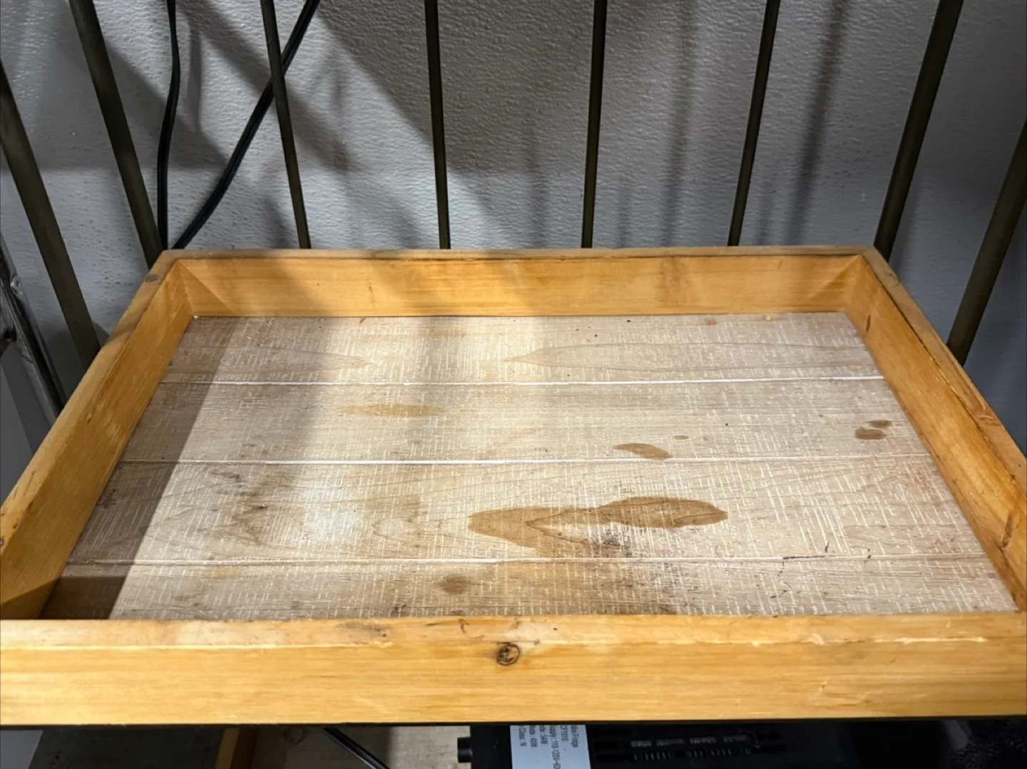 Wooden Tray Shelf thumbnail