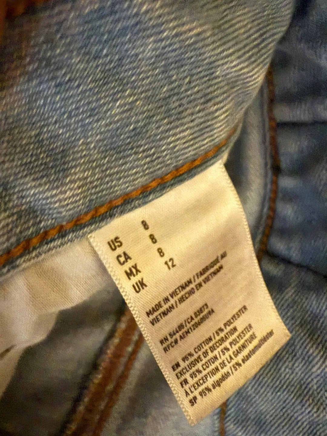 American Eagle Denim Skirt - Size 8 🇨🇦 image indicator(4)