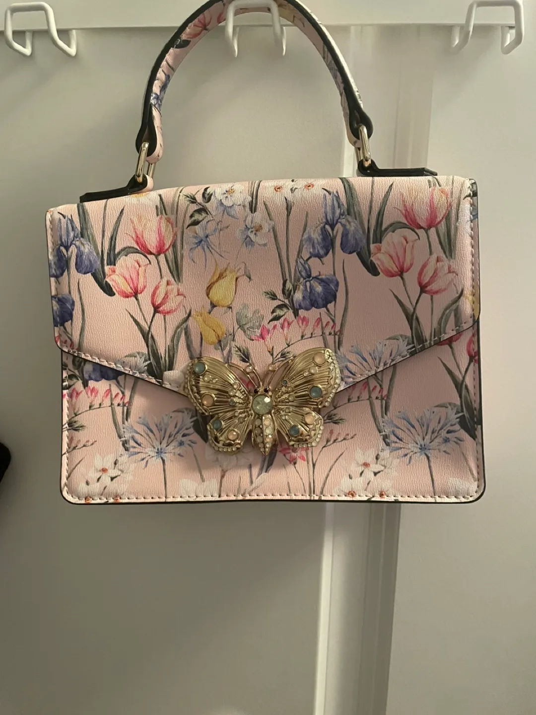 Aldo Floral Print Top Handle Bag thumbnail
