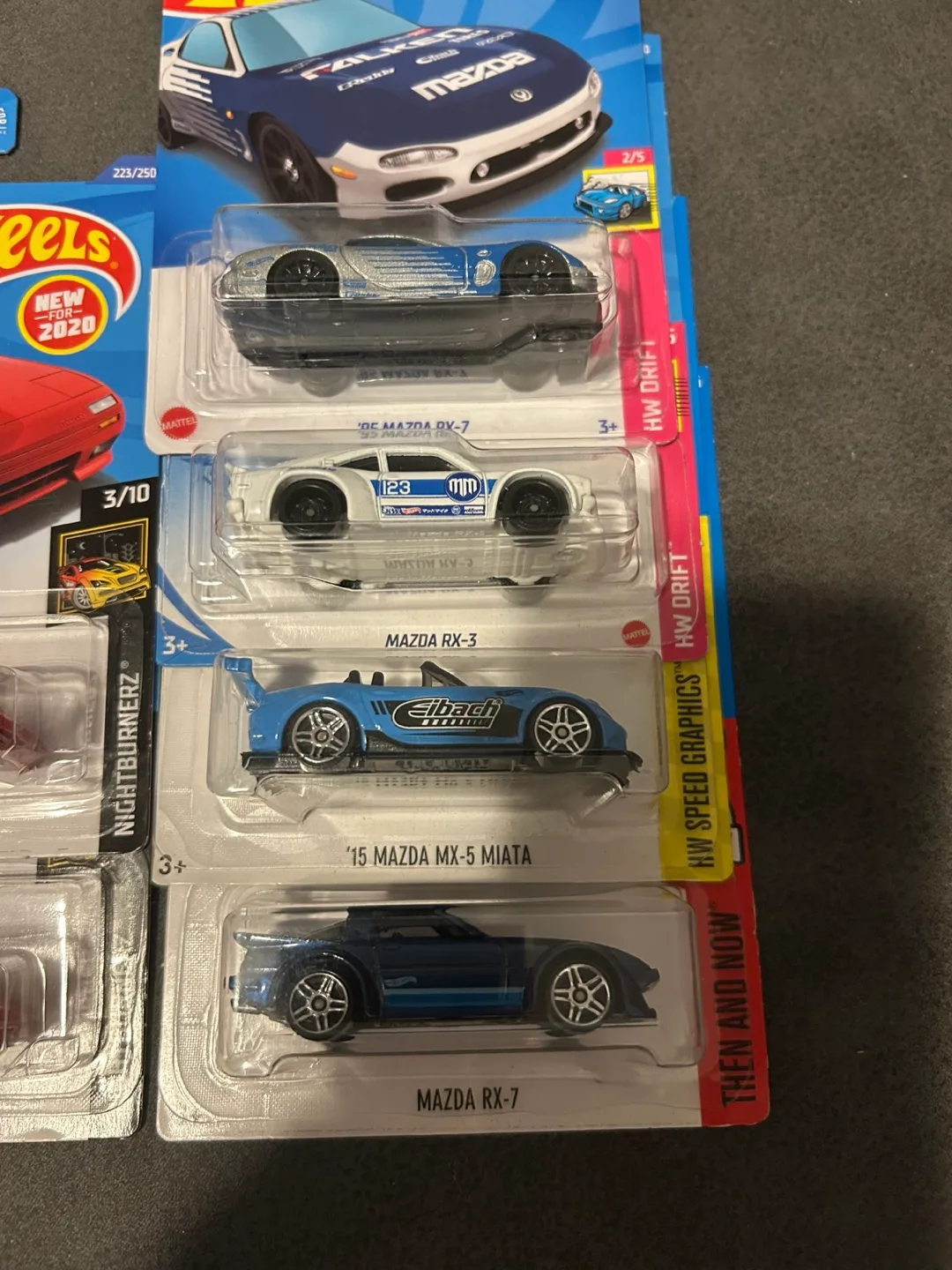 Hot Wheels '89 Mazda Savanna RX-7 FC3S Diecast Car image indicator(4)