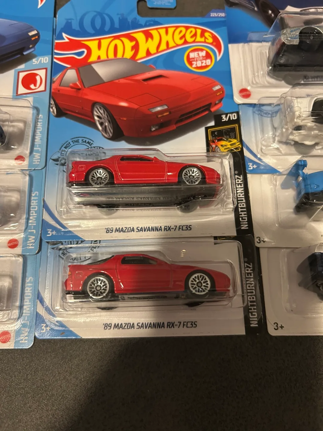Hot Wheels '89 Mazda Savanna RX-7 FC3S Diecast Car image indicator(3)